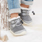 Stretch Buckle High Top Faux Fur Winter Snow Boots BMCiTYBM