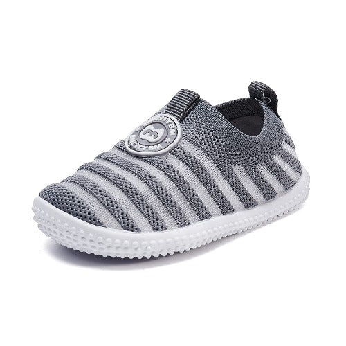 Knitted Striped Non-slip Sneakers First Walker | BMCiTYBM