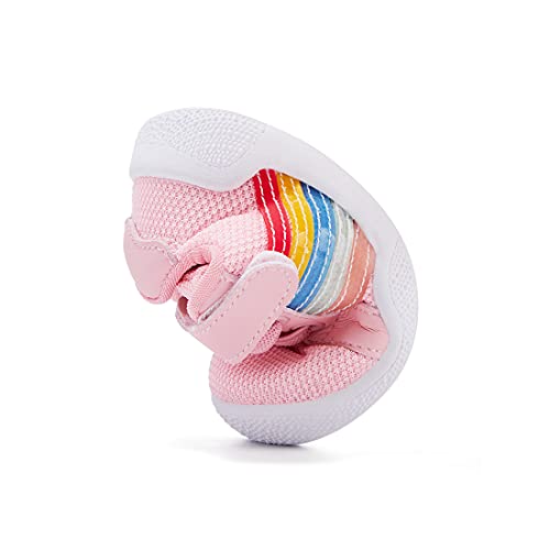 Velcro Rainbow Breathable Soft Non-Slip Sneakers First Walkers | BMCiTYBM