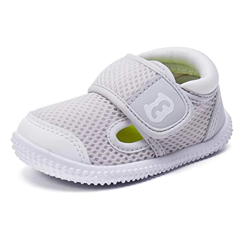 Velcro Hollow Mesh Breathable Soft Non-Slip Sneakers First Walkers | BMCiTYBM