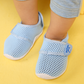 Solid Color Velcro Mesh Upper Breathable Non-slip Sneakers | BMCiTYBM