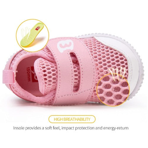 BMCiTYBM Baby Sneakers Girls Boys Lightweight Breathable Mesh