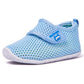 Solid Color Velcro Mesh Upper Breathable Non-slip Sneakers | BMCiTYBM